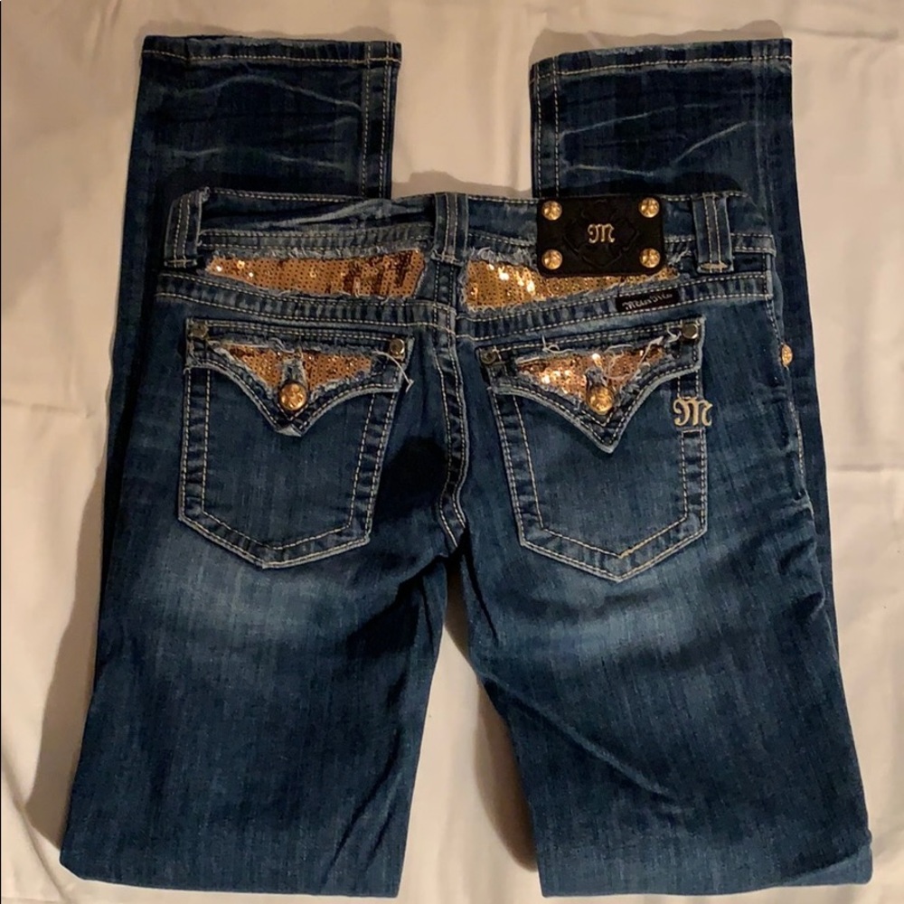 Miss Me straight leg jeans